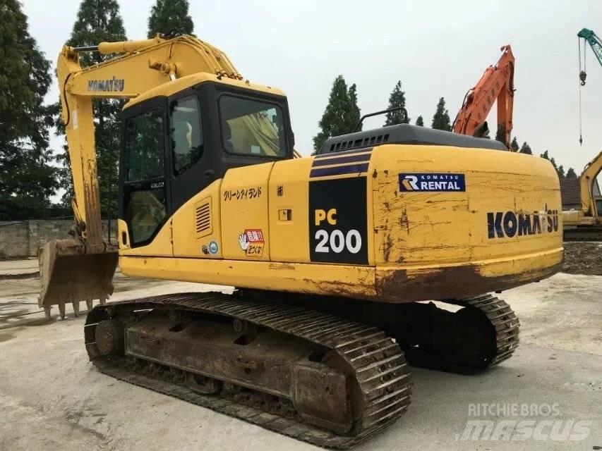 Komatsu pc200-7 Beltegraver