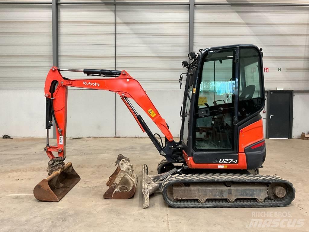 Kubota U 27-4 Minigravere <7t