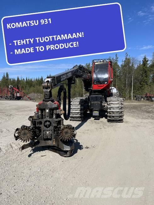 Komatsu 931 Hogstmaskiner