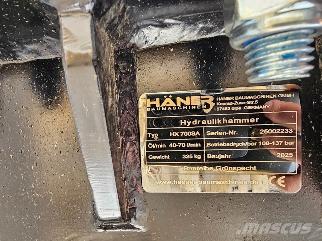  Haner HX700SA Hydrauliske hammere