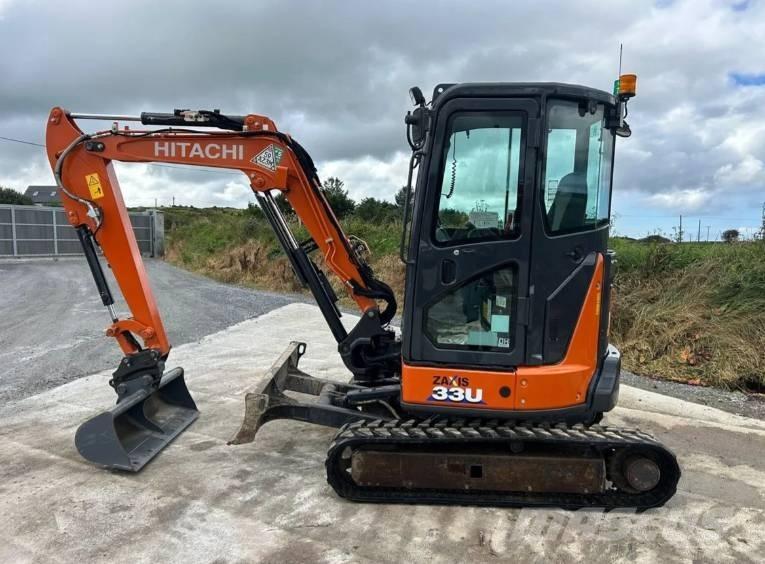Hitachi ZX 33 U-6 Minigravere <7t