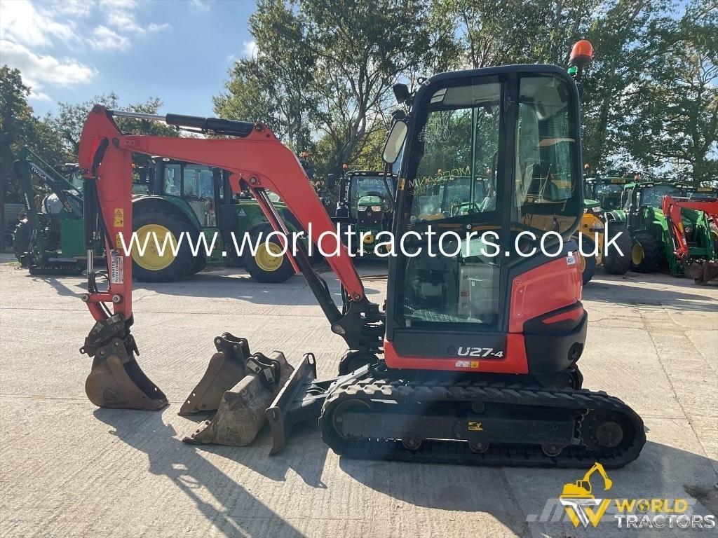 Kubota U 27-4 Minigravere <7t