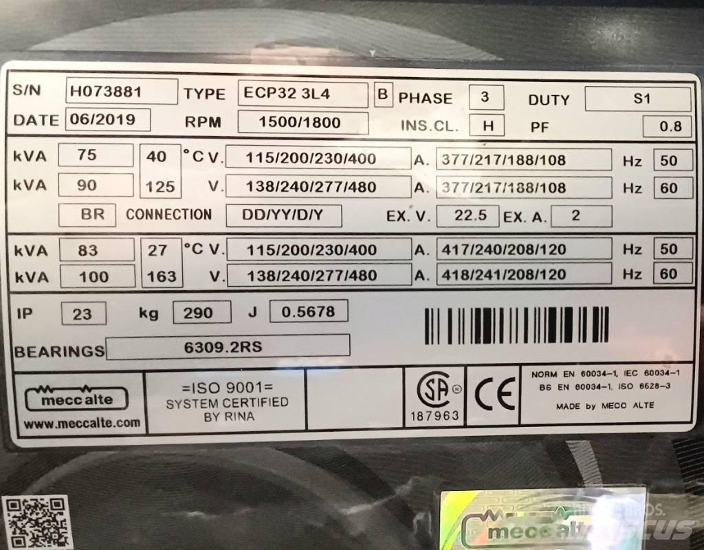 EPW 002 50kW Gass Generatorer