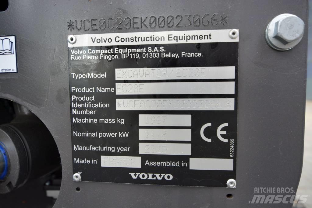 Volvo EC 20 E Minigravere <7t