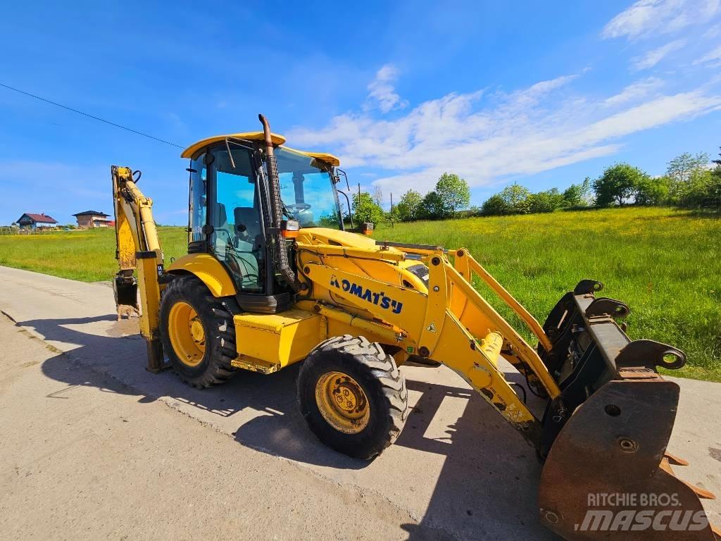 Komatsu WB 93 R Traktorgravere