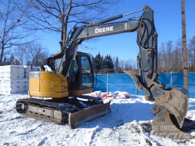 John Deere 75G Beltegraver