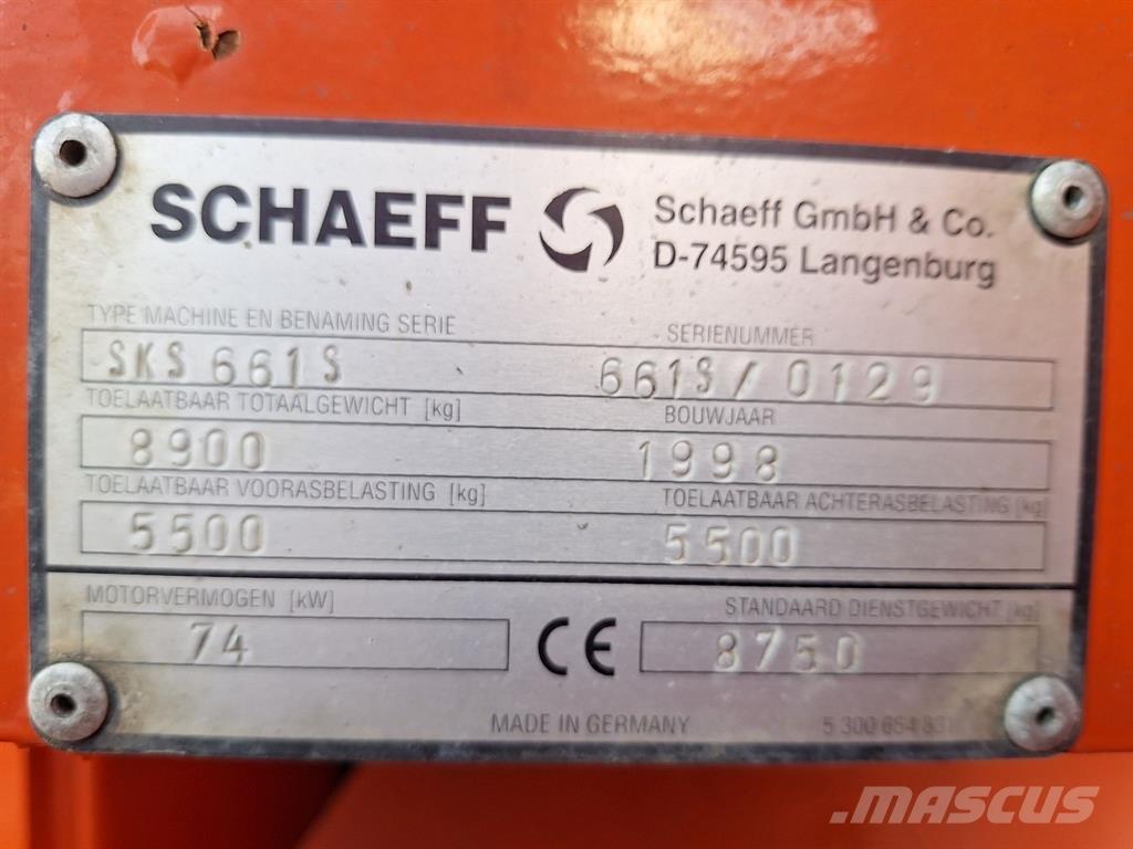 Schaeff SKS 661 Hjullastere