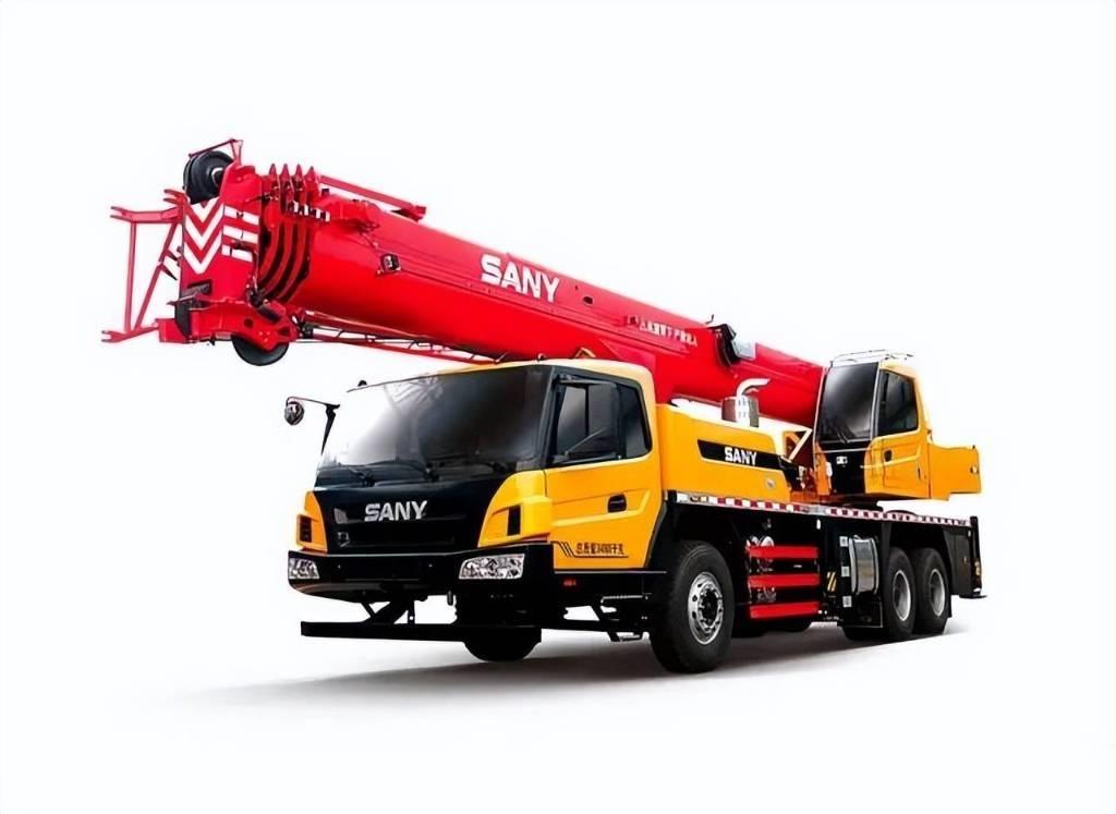 Sany STC250T Stillas, vinsjer og vareheiser