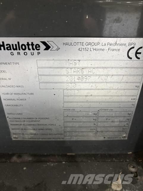 Haulotte Star 6 Personløftere