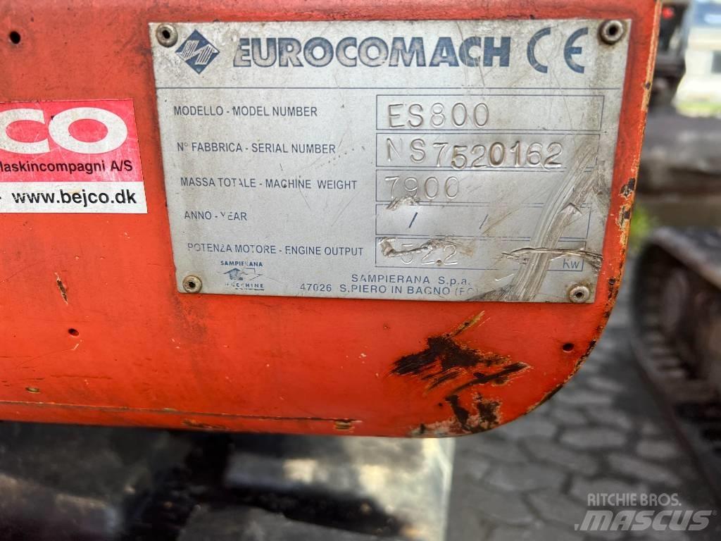 Eurocomach es800 Midigravere 7 - 12t