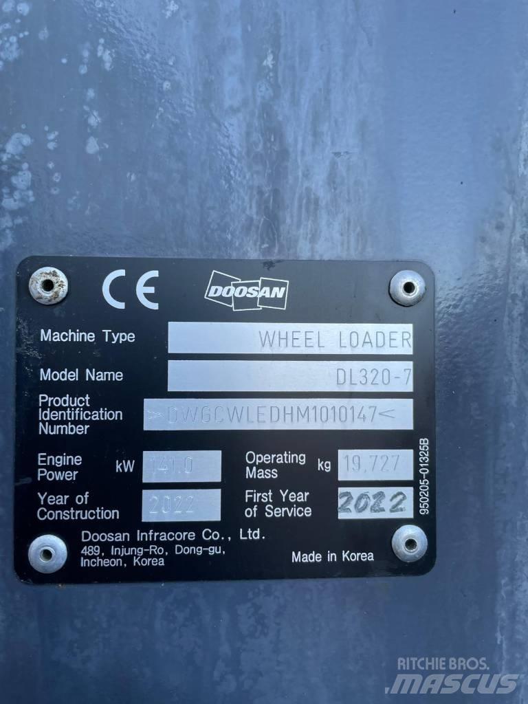 Doosan DL 320-7 Hjullastere