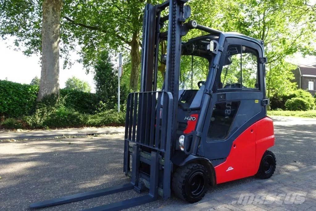 Linde H20 Heftruck Propan trucker