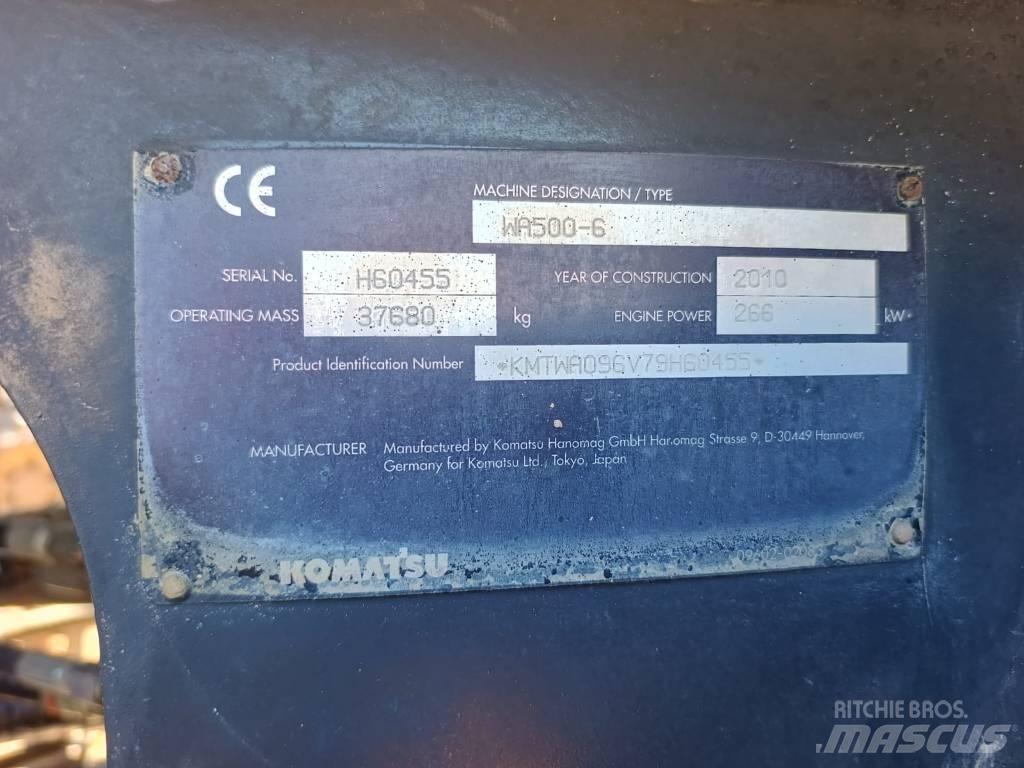 Komatsu WA500-6 Hjullastere