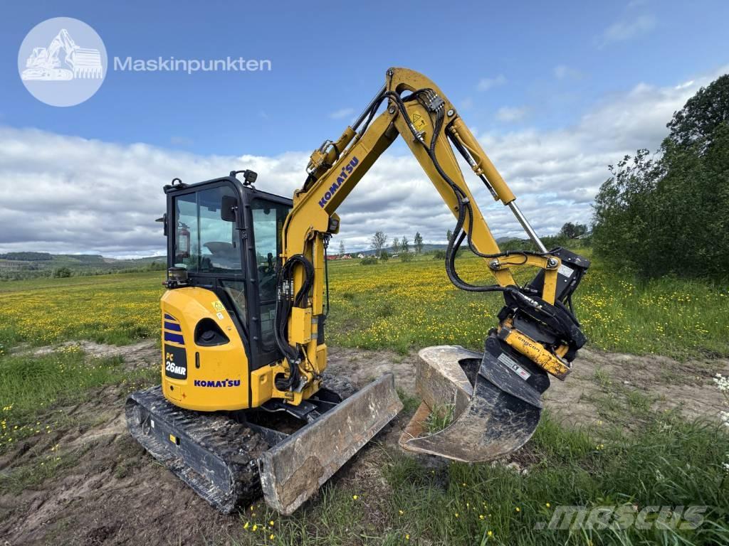 Komatsu PC 26 MR Minigravere <7t