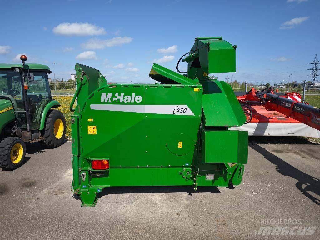 McHale C 430 Rundballerivere, -kuttere og -utpakkere