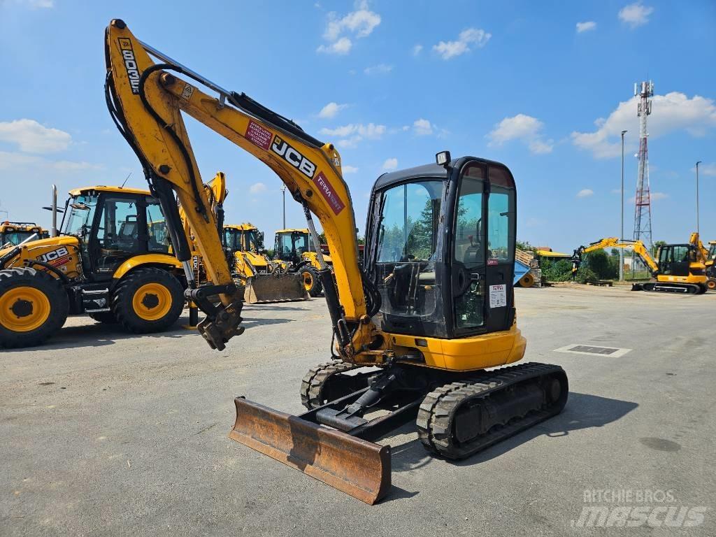 JCB 8035 ZTS + QH Minigravere <7t