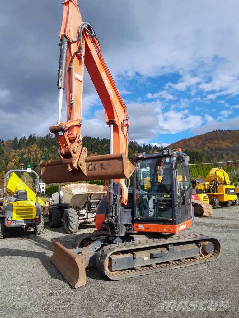 Kubota KX080 Midigravere 7 - 12t