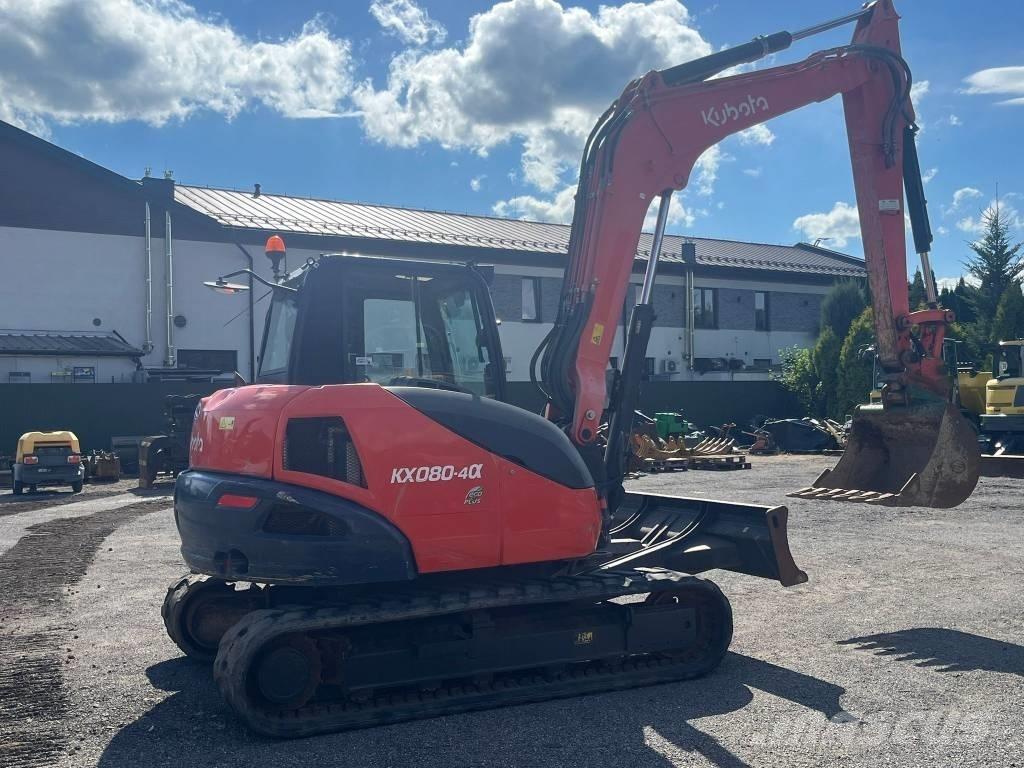 Kubota KX080 Midigravere 7 - 12t