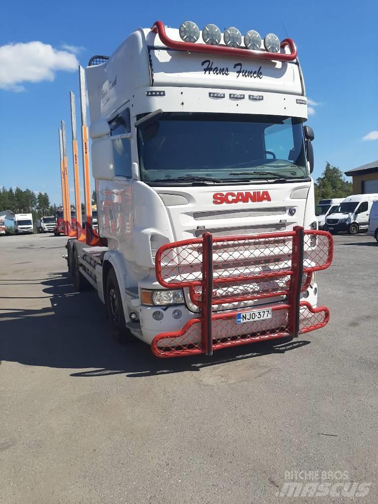 Scania R 560 Tømmerbiler