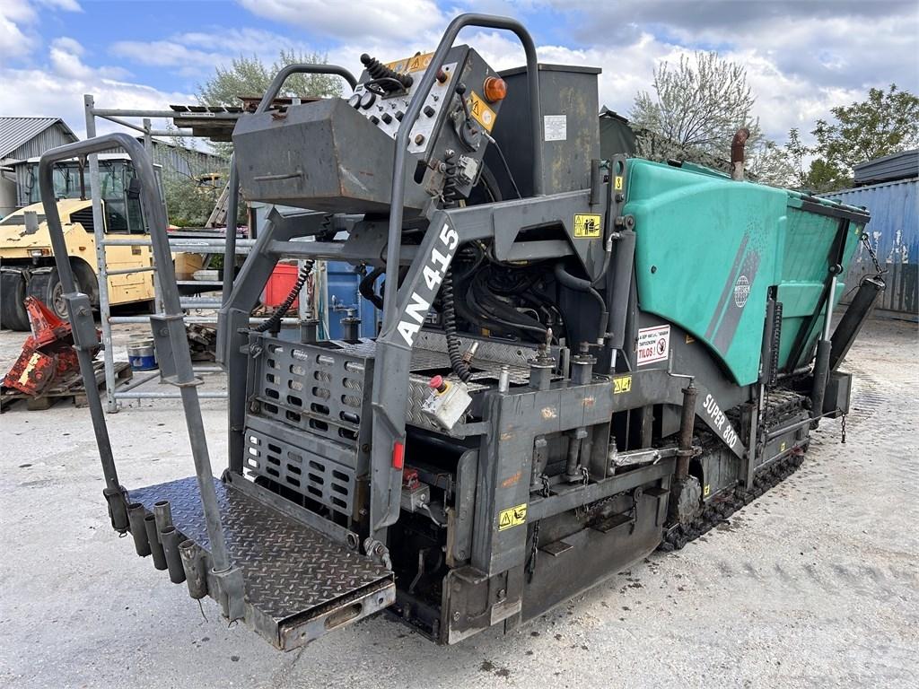 Vögele S800 Asfaltutleggere