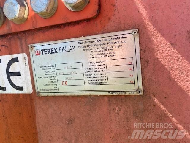 Terex Finlay 694T Mobile sikteverk