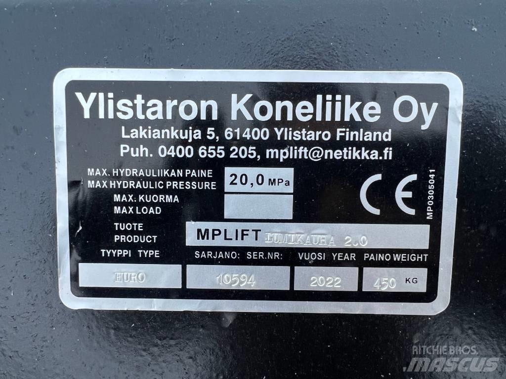 Mp-lift 2,4 M Frontlaster ektrautstyr