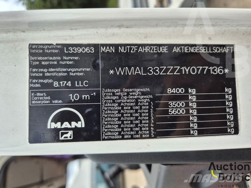 MAN 8.174 LLC Bergingsbiler