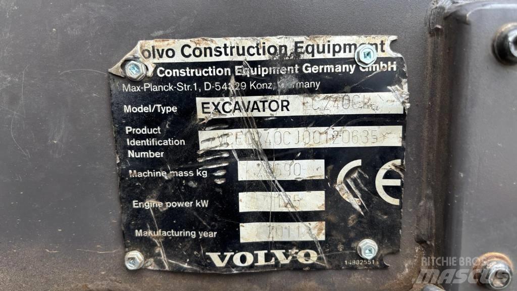 Volvo EC 240 C L Beltegraver