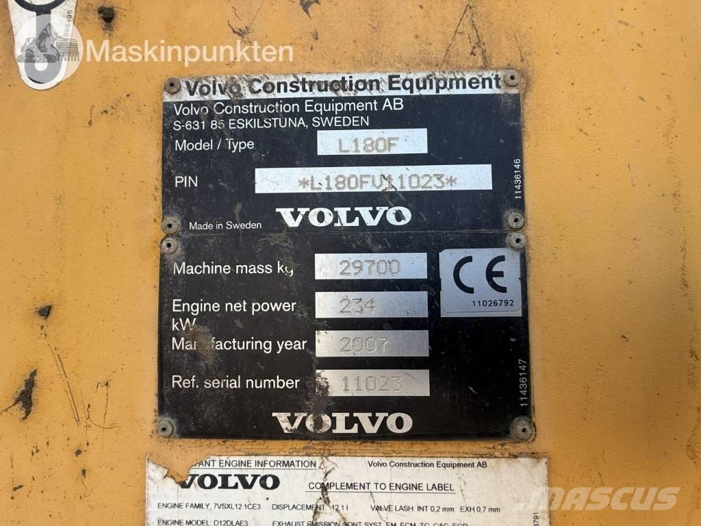 Volvo L 180 F Hjullastere