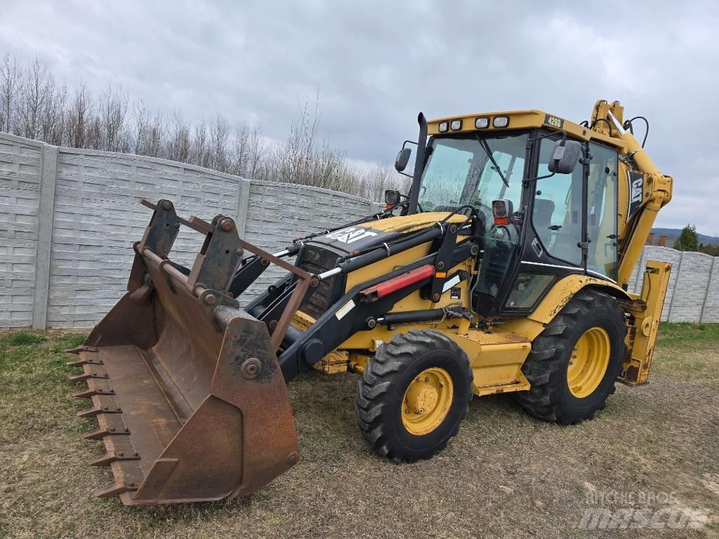 CAT 428 D Traktorgravere