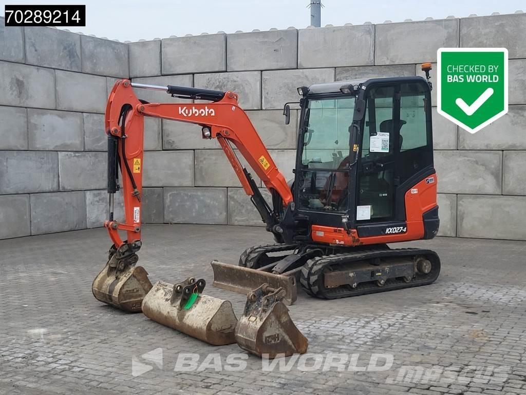 Kubota KX027-4 Minigravere <7t