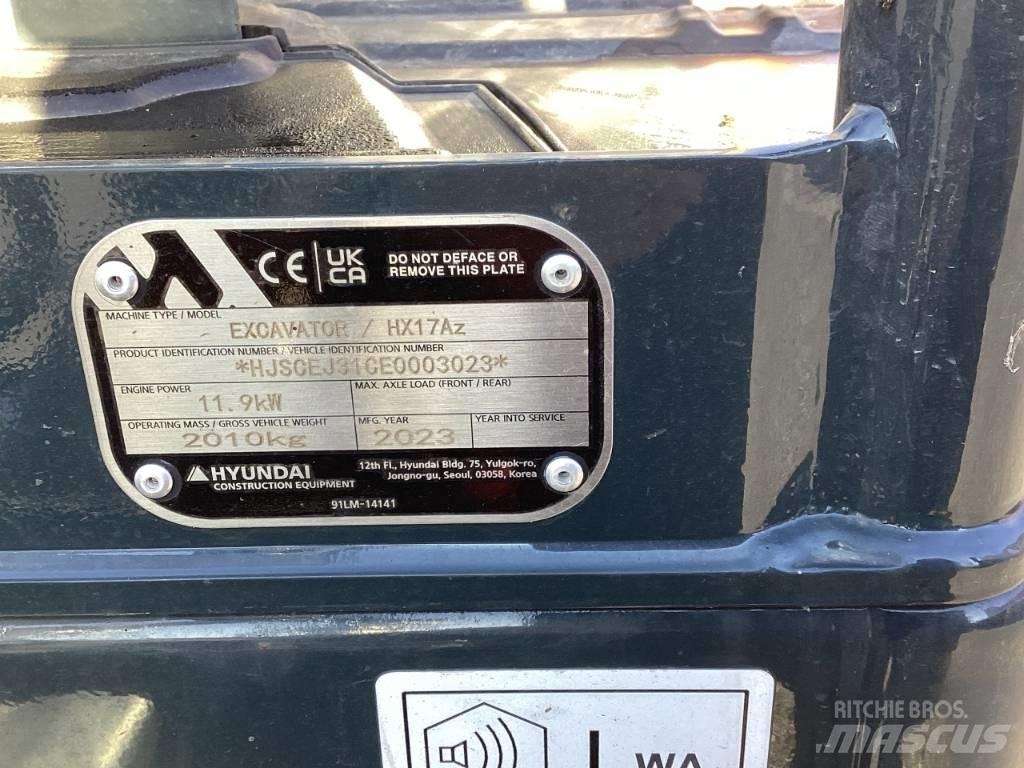 Hyundai HX17Az Minigravere <7t