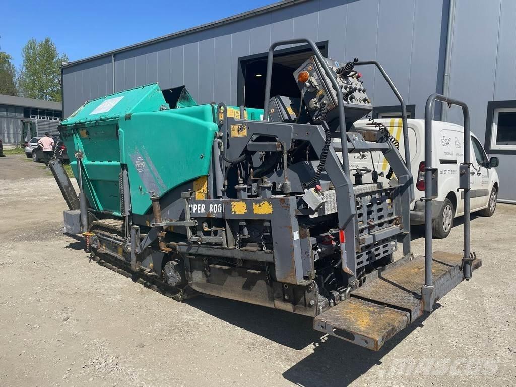 Vögele Super 800 Asfaltutleggere