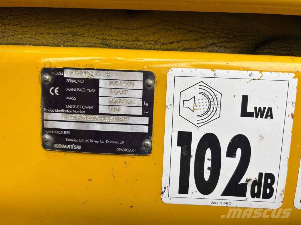 Komatsu PC 210 LC-8 Beltegraver
