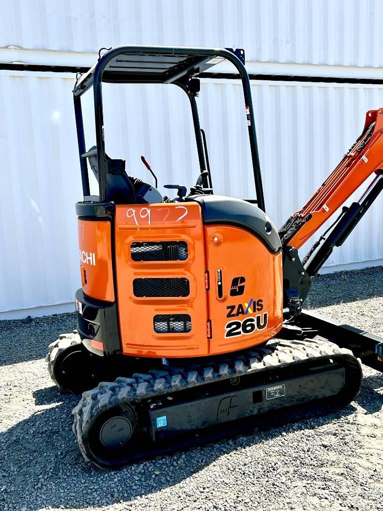 Hitachi ZX26U-5N Minigravere <7t