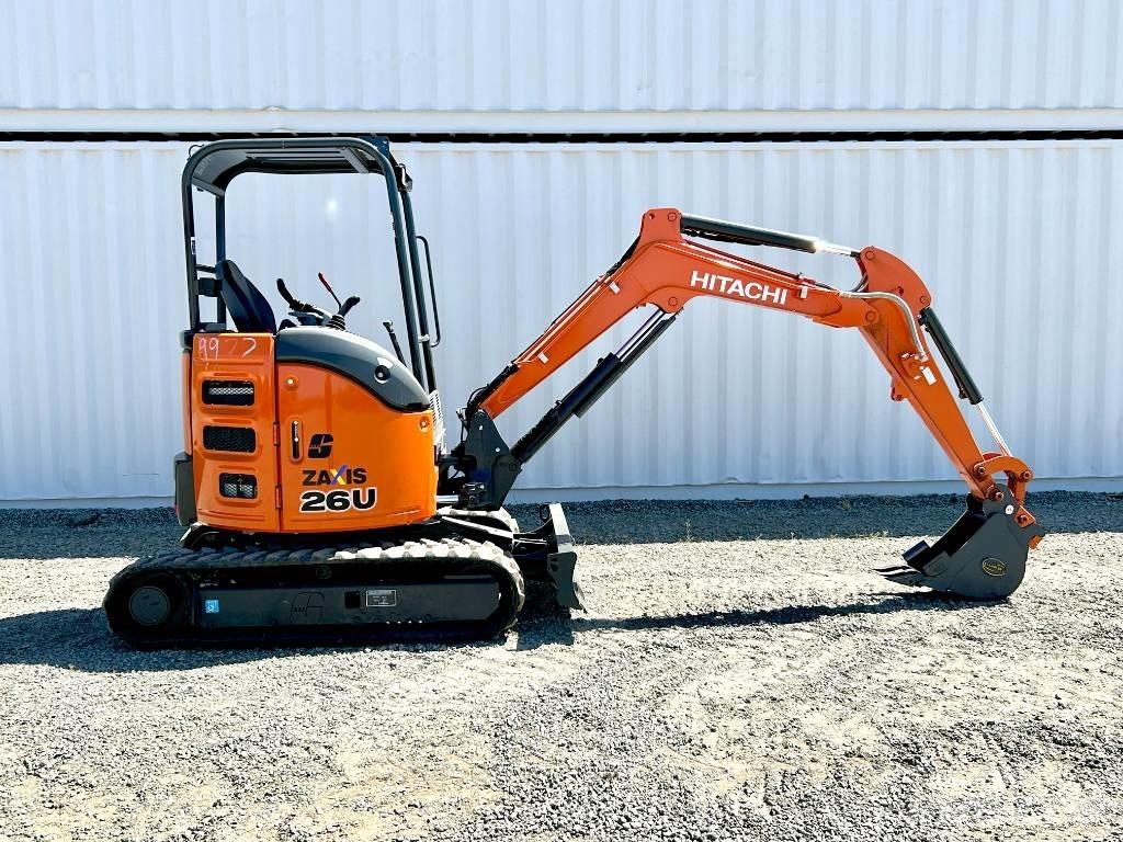 Hitachi ZX26U-5N Minigravere <7t