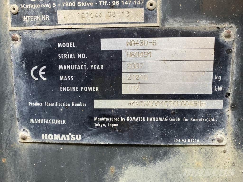 Komatsu WA430-6 Hjullastere