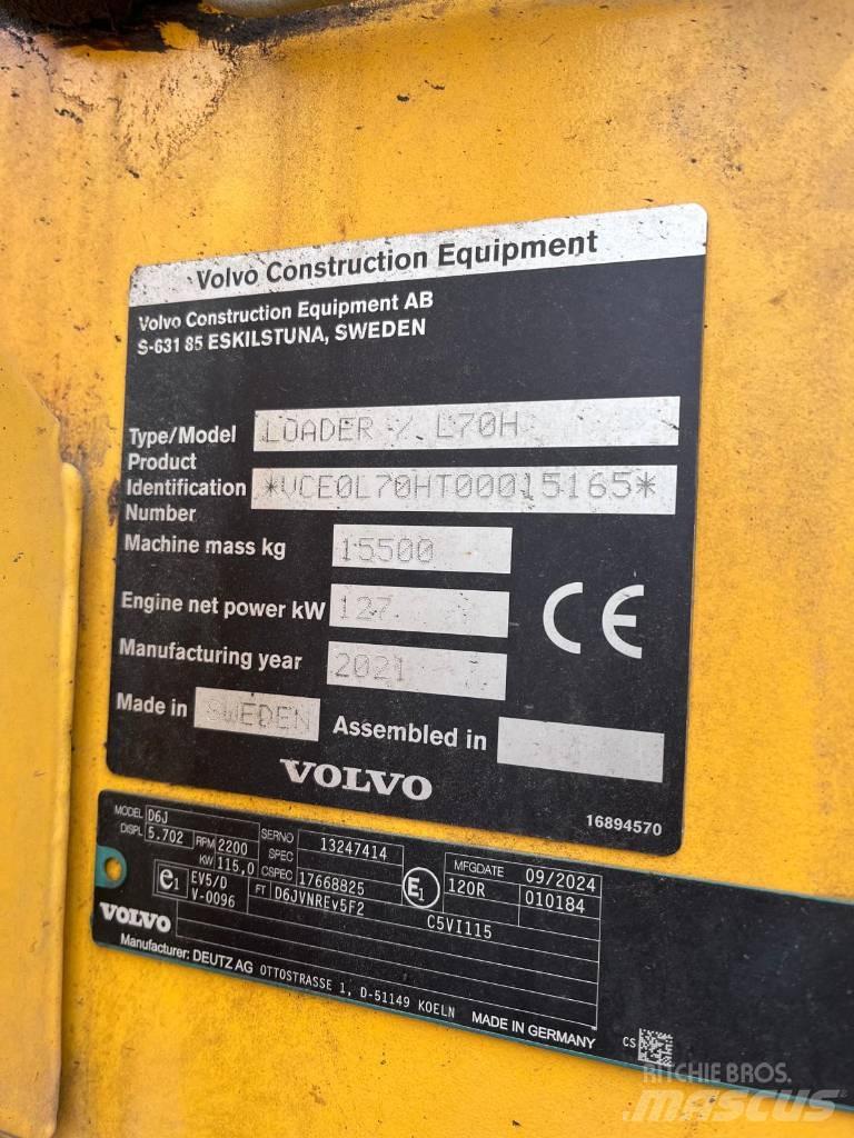 Volvo L 70 H Hjullastere