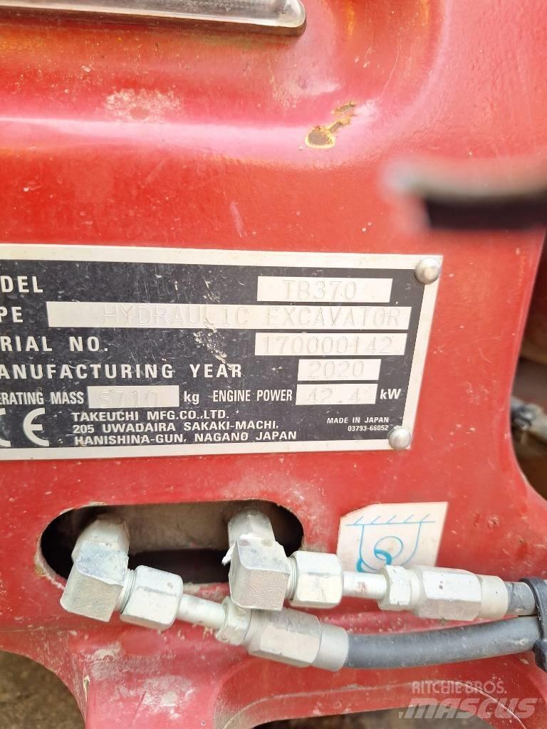 Takeuchi TB 370 Midigravere 7 - 12t