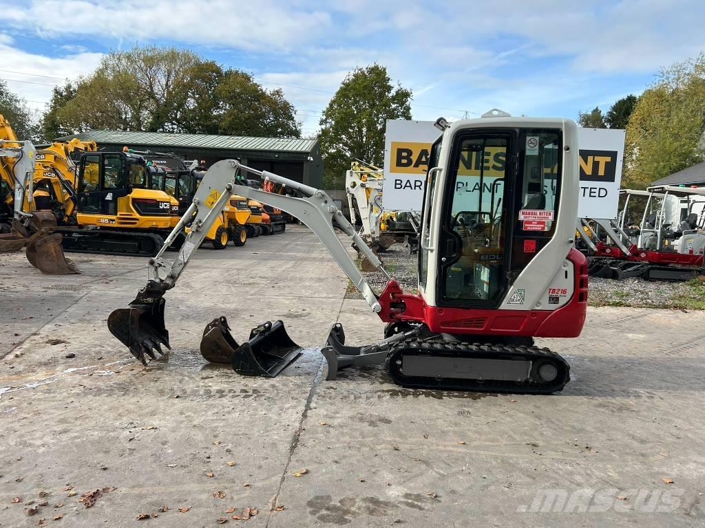 Takeuchi TB 216 Minigravere <7t