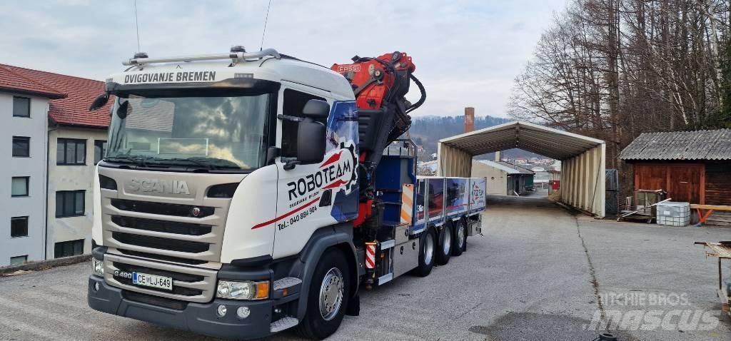 Scania G 490 Kranbil