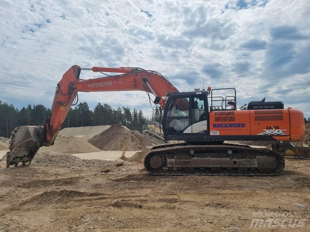 Hitachi ZX 350 LC-6 Beltegraver