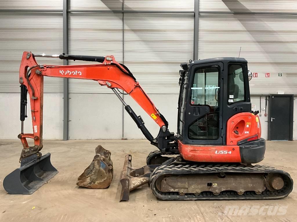 Kubota U 55-4 Minigravere <7t