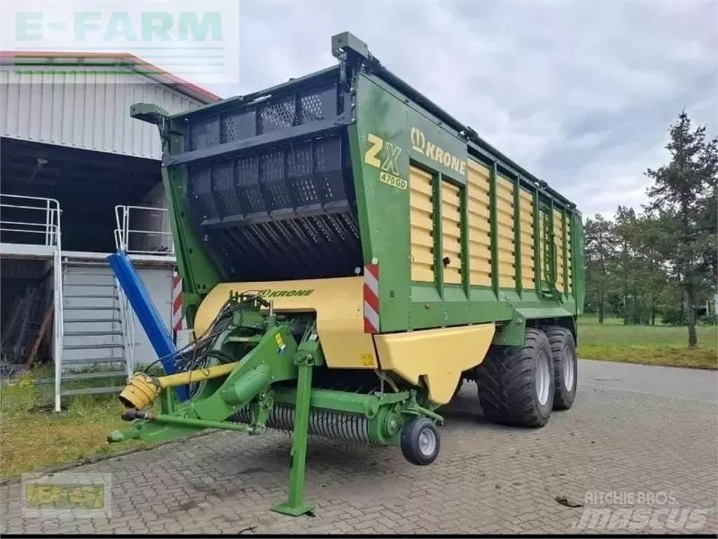Krone zx 470 gd Andre semitrailere