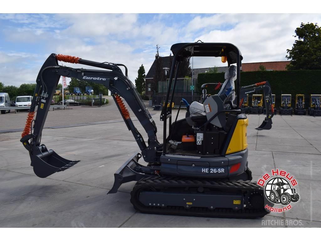 Eurotrac HE26SR Spesialtilpassede gravemaskiner