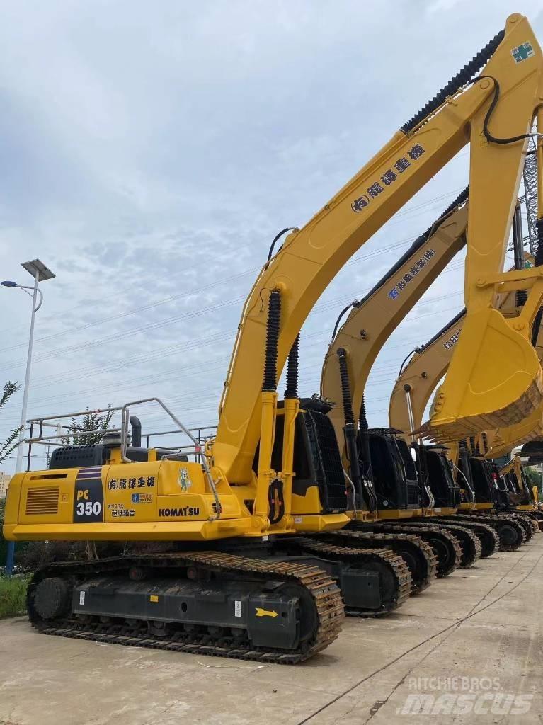 Komatsu PC350 Beltegraver