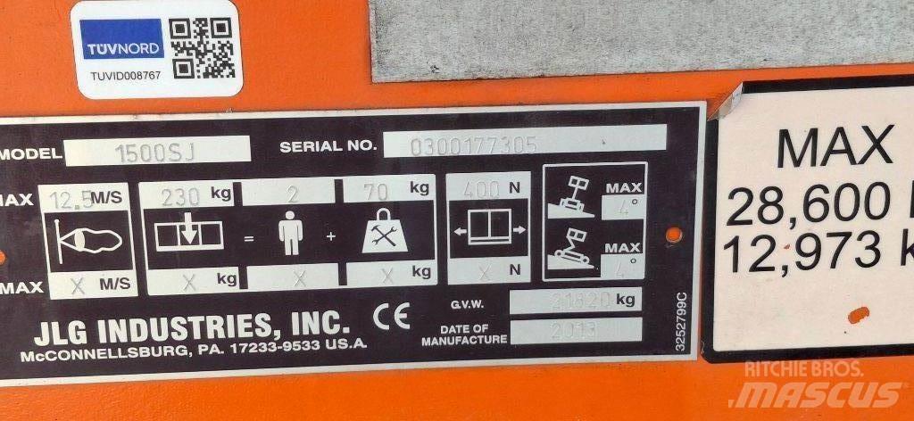 JLG 1500SJ Teleskop bomlifter