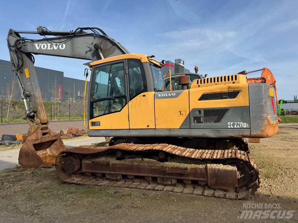 Volvo EC220DL Beltegraver