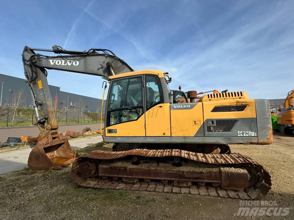 Volvo EC220DL Beltegraver
