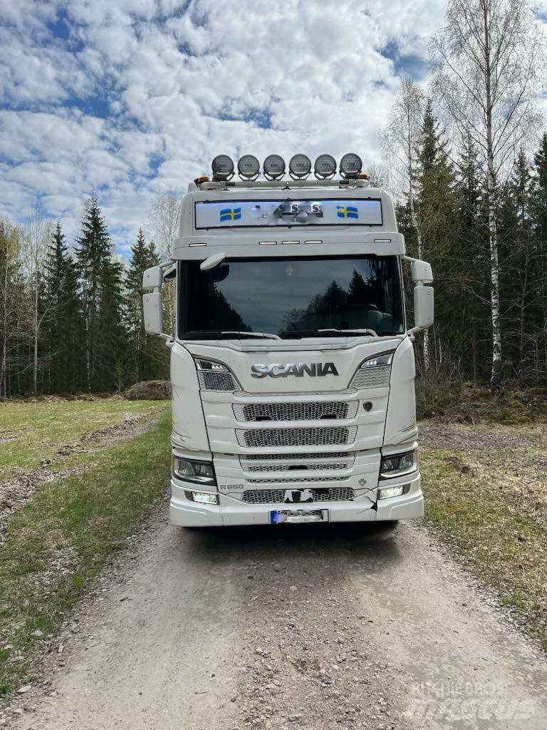 Scania R 650 Tømmerbiler